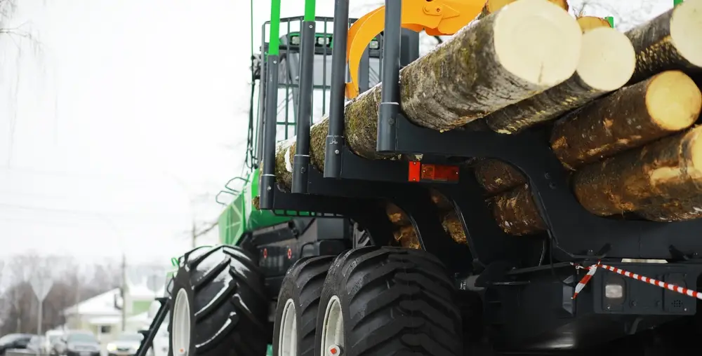 right logging winch